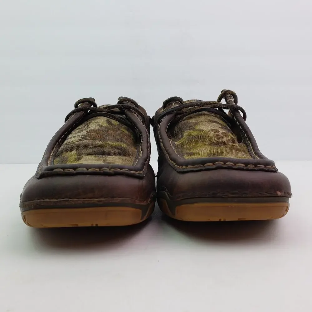 Ariat Rock Springs Mens Size 10 D Brown Leather Casual Sneaker Shoes 10015370